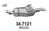 OPEL 5852433 End Silencer
